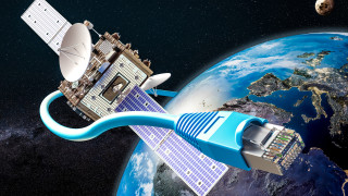 Starlink Сателитното звено на компаняита SpaceX собственост на Илон Мъск