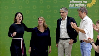 Зелените в Германия дишат във врата на канцлера Ангела Меркел