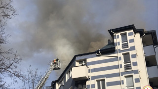 Пожар избухна в хотел намиращ се в Студентски град където