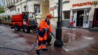 Броят на заразените с новия коронавирус COVID 19 в Русия през