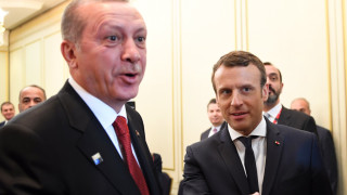 Френският президент Еманюел Макрон е поискал от турския си колега