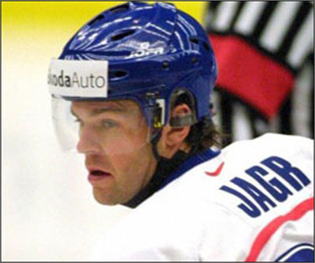 Яромир Ягър избран на хокеист на годината на Чехия