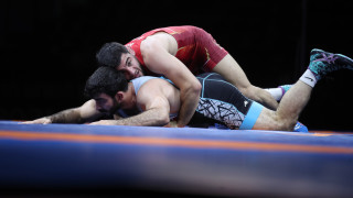 Осигурилият седмата олимпийска квота в борбата за България Айк Мнацаканян