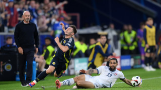 Киърън Тиърни ще пропусне последния мач на шотландския национален отбор