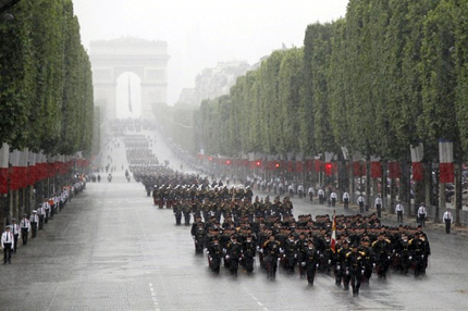 Франция празнува 