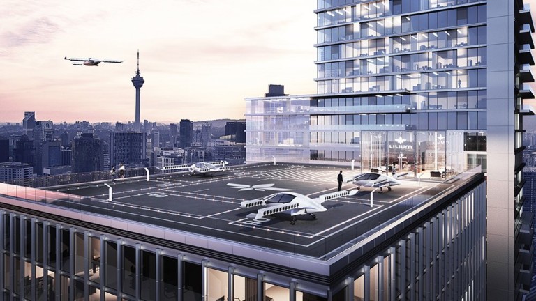 Lillium, германската стартираща компания, която има амбиции да разработи летящо