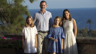Ваканцията на испанското кралско семейство