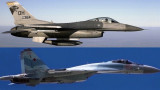 Украински F-16 срещу руски Су-35С: авиационен експерт посочи кой ще победи
