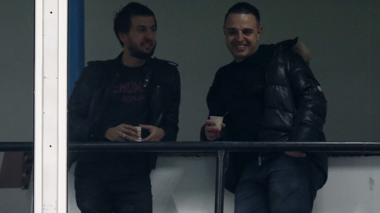 Бившият играч на Левски - Дарко Тасевски е на "Герена", за да наблюдава днешния мач на "сините".