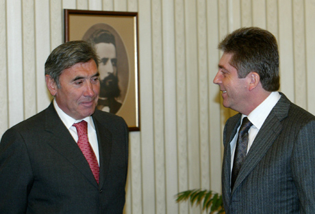 Георги Първанов прие Еди Меркс