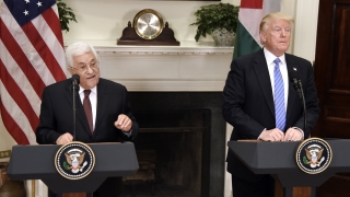 Палестинският президент Махмуд Абас бързо отвърна на коментар на президента