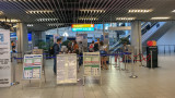  Затвориха терминалите на софийското летище за посрещачи и изпращачи до на следващия ден 