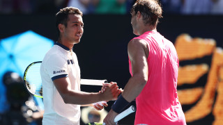 Тенисистът Уго Делиен сподели на пресконференцията си след поражението от