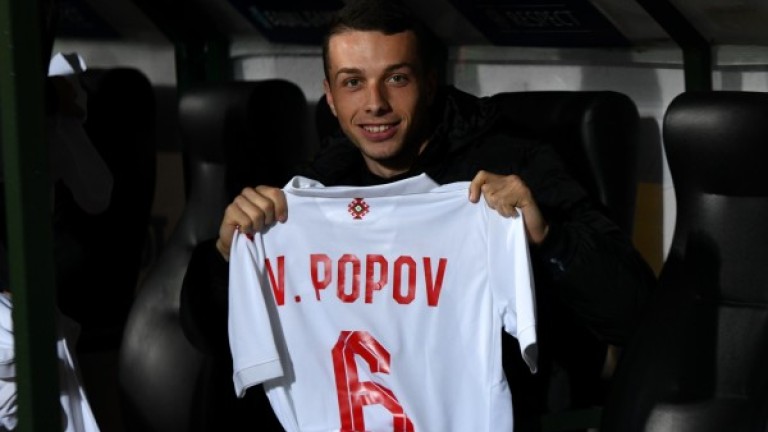 Защитникът на България Виктор Попов коментира равенството 1:1 с Гибралтар
