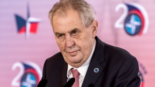Президентът на Чехия Милош Земан ще се придвижва с инвалидна