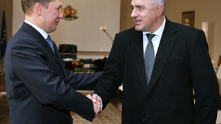 Шефът на Газпром при Първанов и Борисов в София