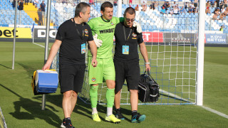 Вратарят на Ботев Пд Янко Георгиев е със съмнение за