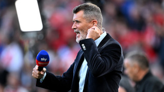 Бившият ирландски национал Рой Кийн емблематична фигура на Манчестър Юнайтед