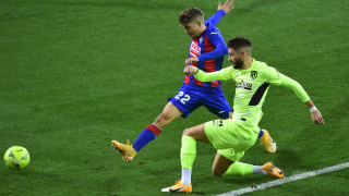 Атлетико Мадрид победи с 2 1 като гост Ейбар в мач