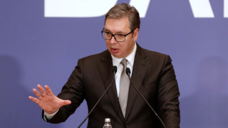 Президентът на Сърбия Александър Вучич коментира в понеделник че е въпрос