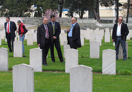 Англичани поддържат наши военни гробове в Солун