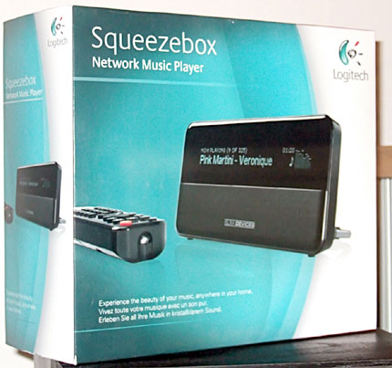 Logitech представя музикалния плейър Squeezebox