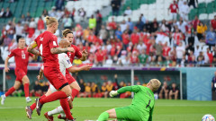 Дания - Тунис, 0:0, (Развой на срещата по минути)