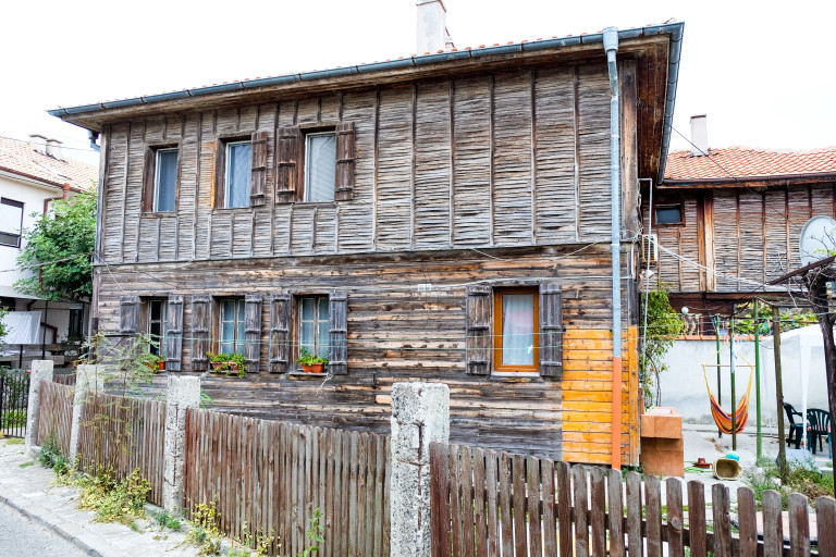 Стари къщи в Поморие