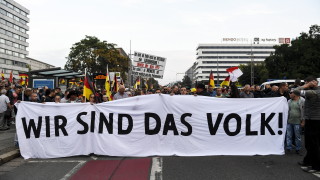 В Дрезден протестират срещу крайнодесните настроения