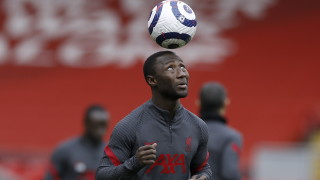 Физическото състояние на Наби Кейта се подобрява и гвинейският полузащитник