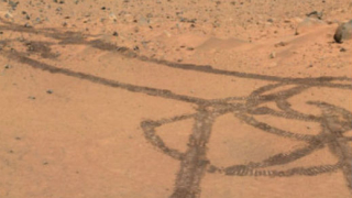 НАСА нарисува пенис на Марс 