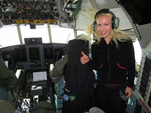 Людмила Филипова каца неуспешно на Антарктида