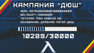 Левски обяви че за по малко от седмица феновете на клуба