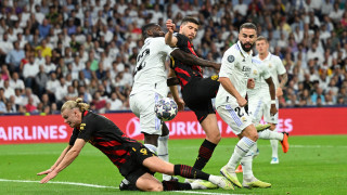 Отборите на Реал Мадрид и Манчестър Сити завършиха 1 1 в