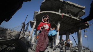 Израелските самолети засилиха атаките срещу Централна Газа в неделя казаха