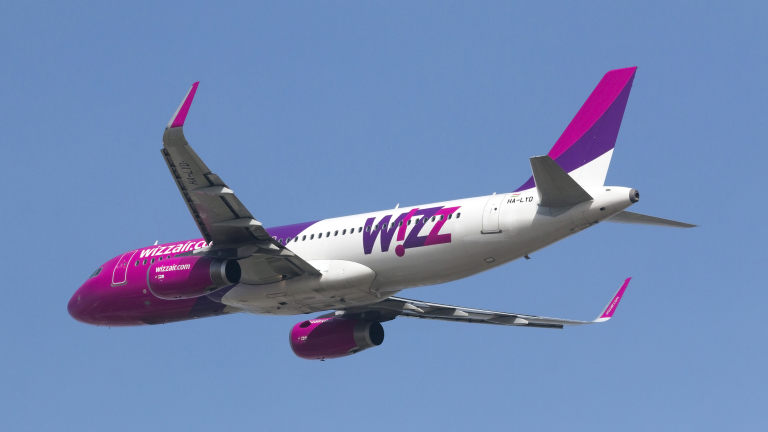 Нискотарифната виокомпания Wizz Air представи 7-и самолет в базата си
