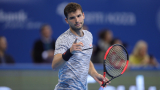 НА ЖИВО: Григор Димитров - Денис Истомин 7-6(7), 6-1