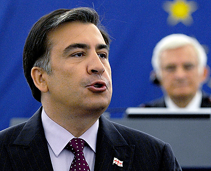 Европарламентът прави PR на Саакашвили