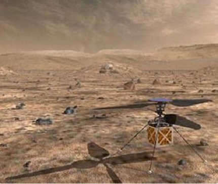НАСА пуска хеликоптер на Марс