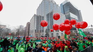 Национална стачка на публичния сектор в Белгия забави трафика в