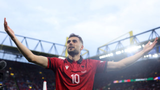 Албанският нападател Недим Байрами сподели че попадението му във вратата