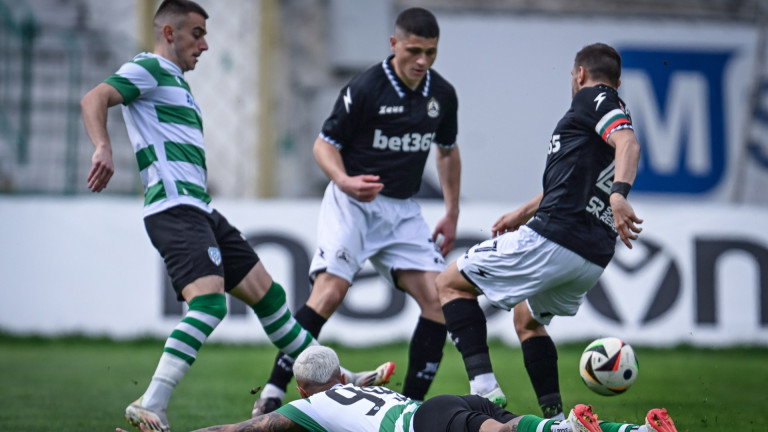 Черно море - Славия 1:1 (Развой на срещата по минути)