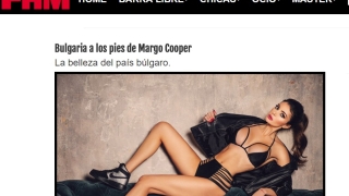 Испанският FHM подкрепя българката - Марго