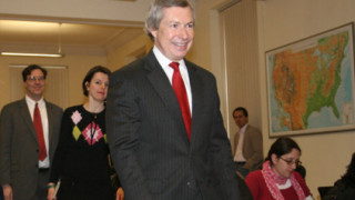 Смятам се за истински приятел на българо американските отношения Дойдох тук