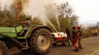 В Гърция остават отделни огнища на пожари