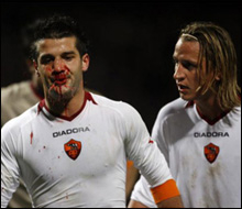 Шампионска лига: Лион - Рома 0:2