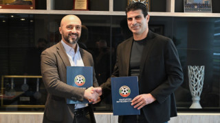 Българският футболен съюз подписа партньорско споразумение с Асоциация за производство