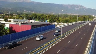 Светофарът при 41 и км на Южната дъга на Софийския околовръстен