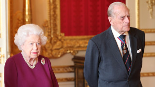 Кралица Елизабет Втора и принц Филип са съпруг и съпруга