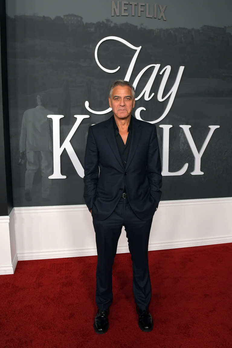 На премиерата на филма си Jay Kelly
